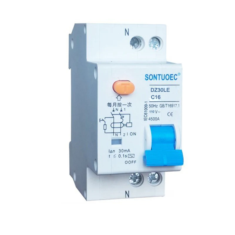 Электронны тып RCBO