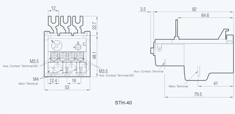 STH-40 Series Thermal Overload Relay
