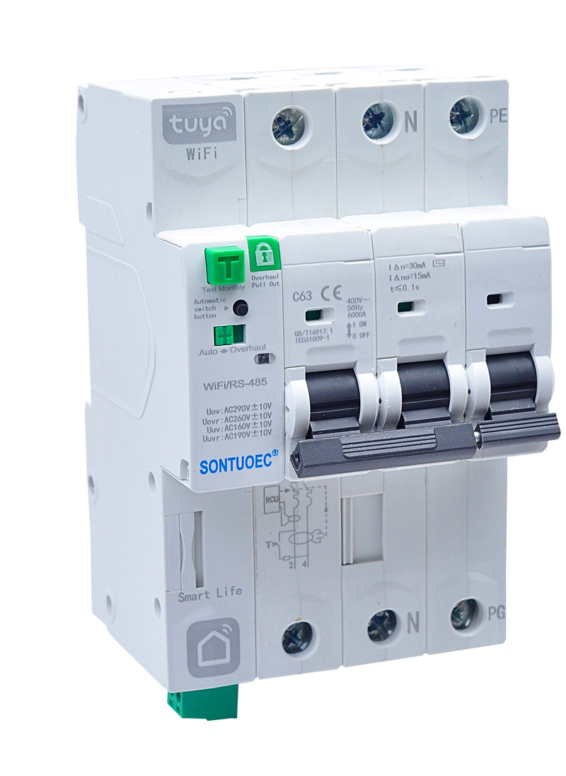 Аўтаматычны выключальнік IoT 4G WiFi Tuya APP Бесправадны пульт дыстанцыйнага кіравання